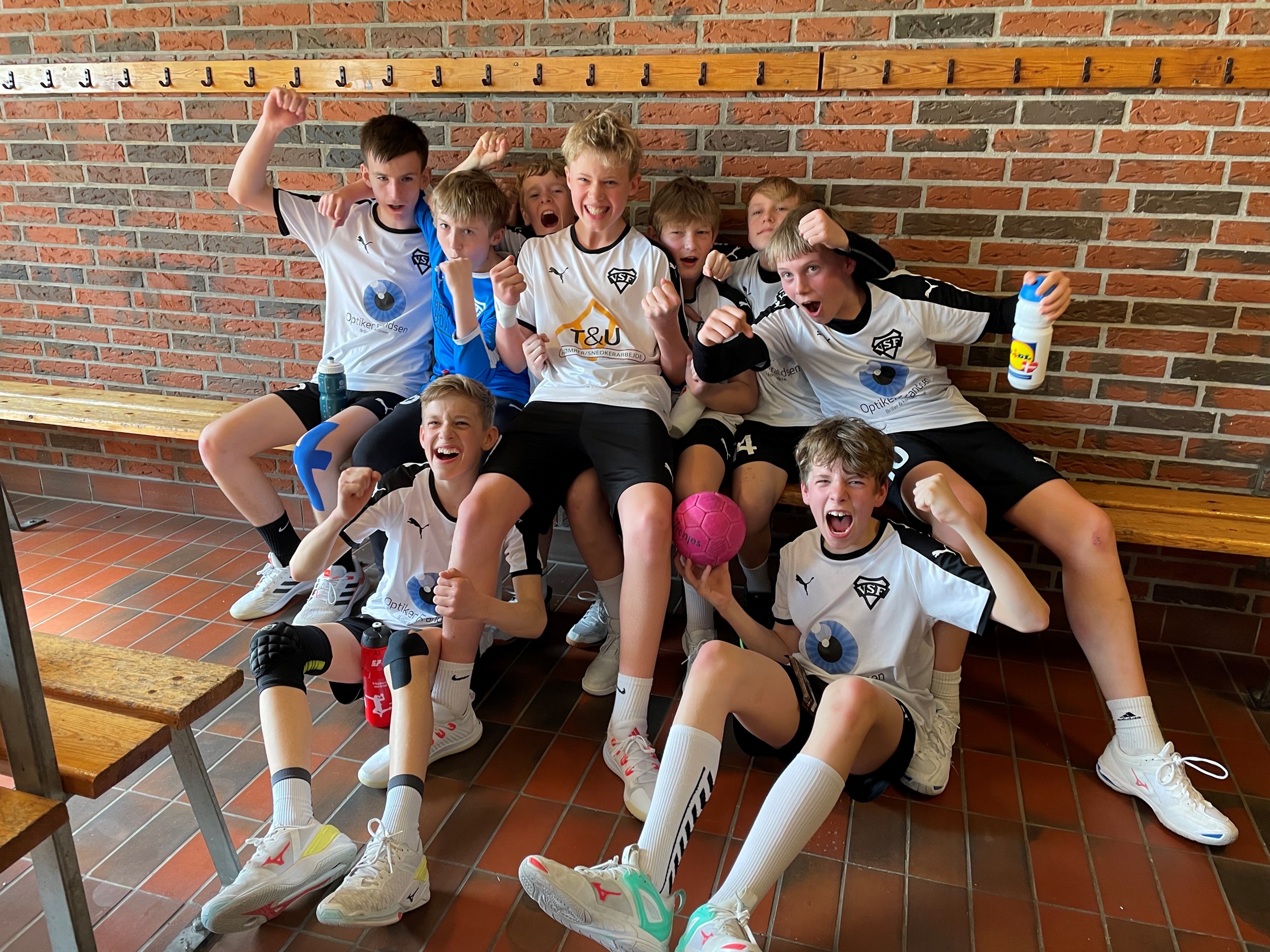 U13 Drenge til stævne.